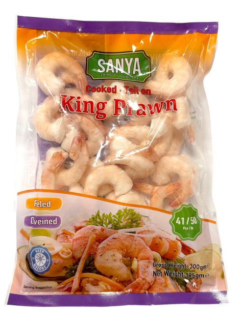 Cooked PTO King Prawns 