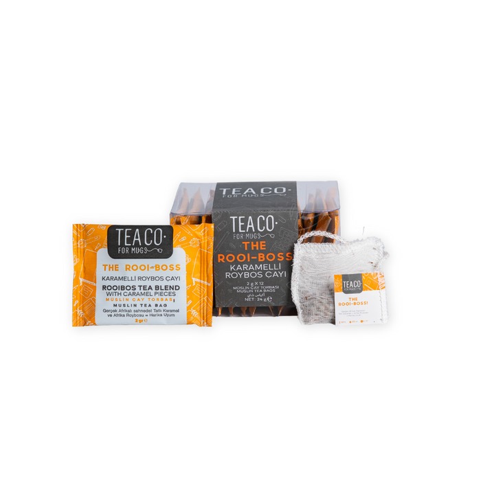 TEA CO. - THE ROOIBOSS - 2gX12 Muslin Tea Bags