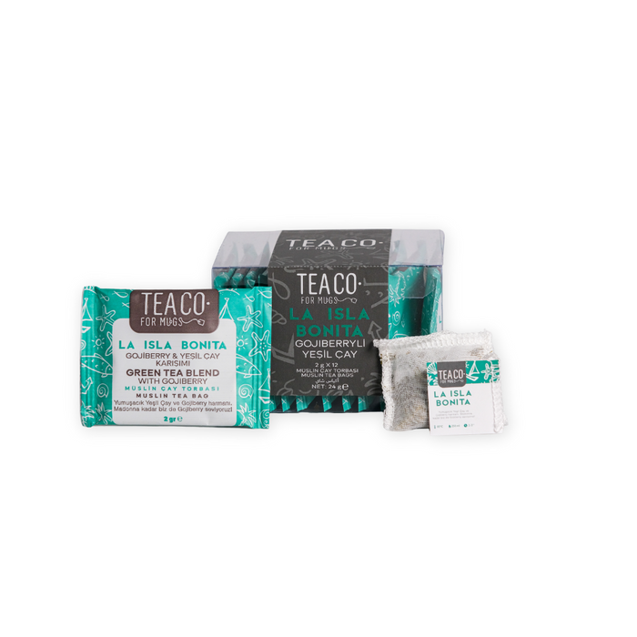 TEA CO. - LA ISLA BONITA - 2gX12 Muslin Tea Bags