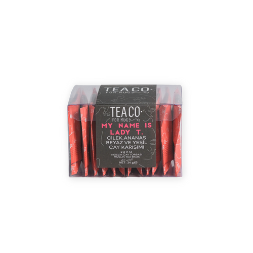 TEA CO. - MY NAME IS LADY T. - 2gX12 Muslin Tea Bags