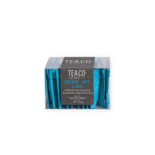TEA CO. - READ MY LIPS - 2gX12 Muslin Tea Bags