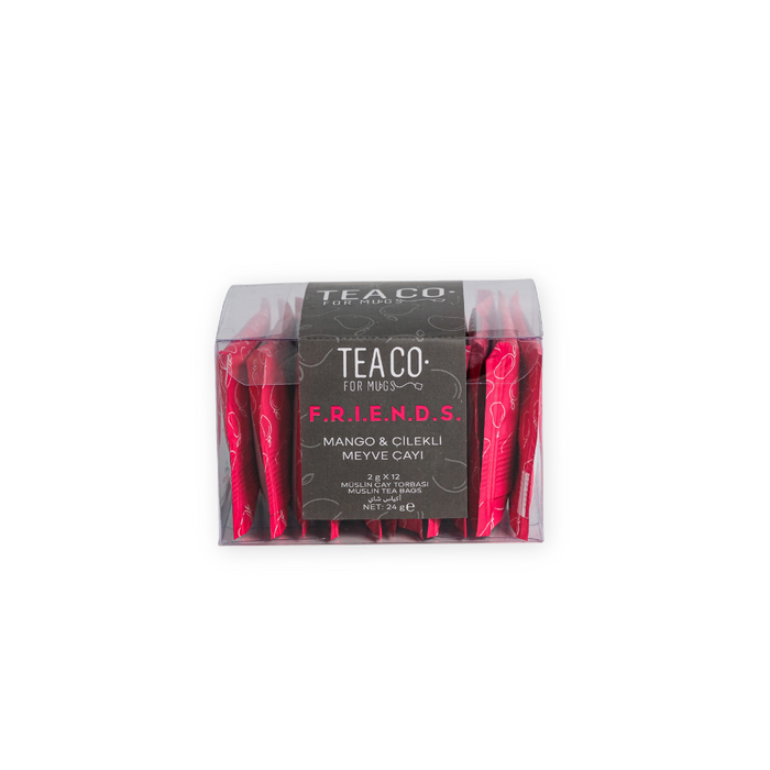 TEA CO. - F.R.I.E.N.D.S.  - 2gX12 Muslin Tea Bags
