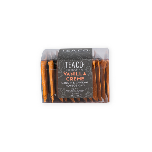 TEA CO. - VANILLA CREME - 2gX12 Muslin Tea Bags