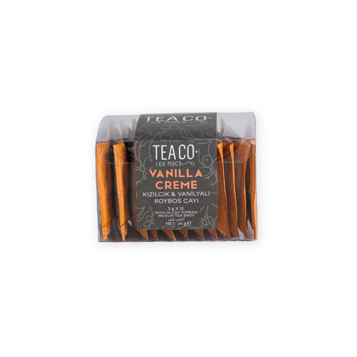 TEA CO. - VANILLA CREME - 2gX12 Muslin Tea Bags