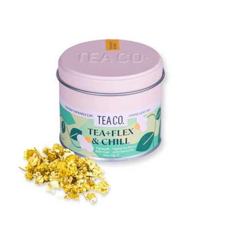 TEA CO. -  TEA+FLEX & CHILL - 25G LOOSE LEAF TEA BLENDS