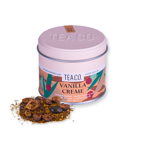 TEA CO. -  VANILLA CREME - 25G LOOSE LEAF TEA BLENDS