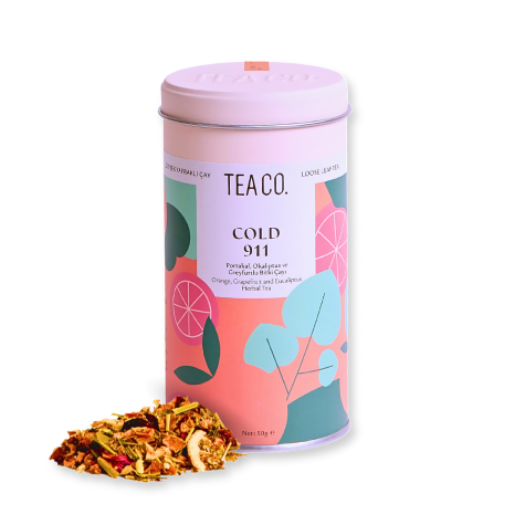 TEA CO. -  COLD 911 - 50G LOOSE LEAF TEA BLENDS