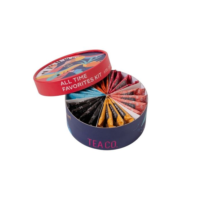 TEA CO. - ALL TIME FAVORITES KIT - 2grX24 Muslin Tea Bags