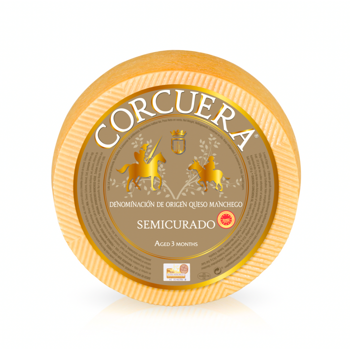 Semicured PDO Manchego Cheese