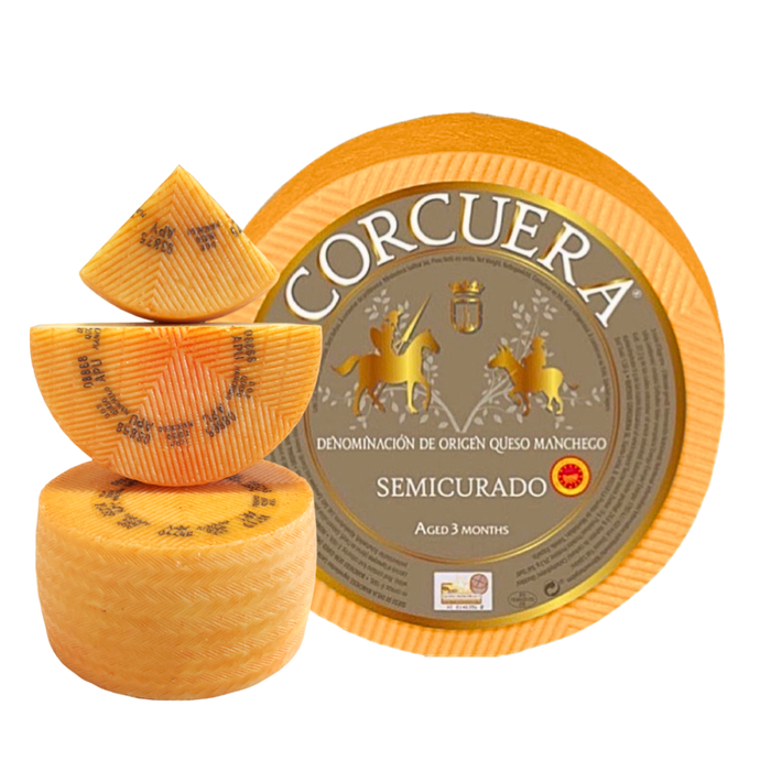 Semicured PDO Manchego Cheese