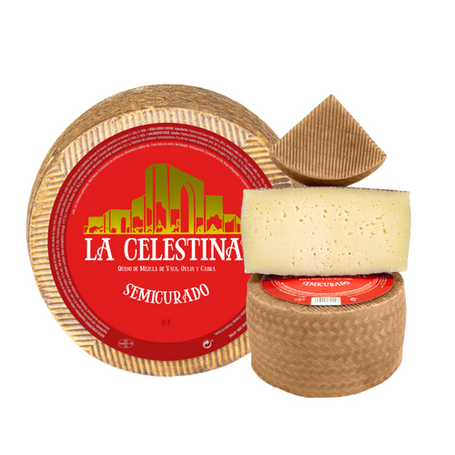 Semicured Blended Cheese