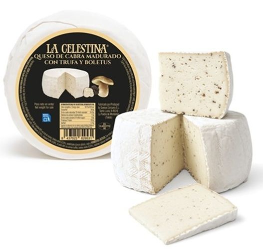 Goat Cheese with Truffle & Porcini, Penicillium-ripened