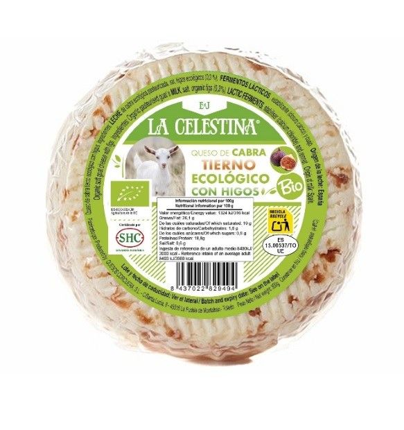 Baby BIO Goat Cheese with Figs