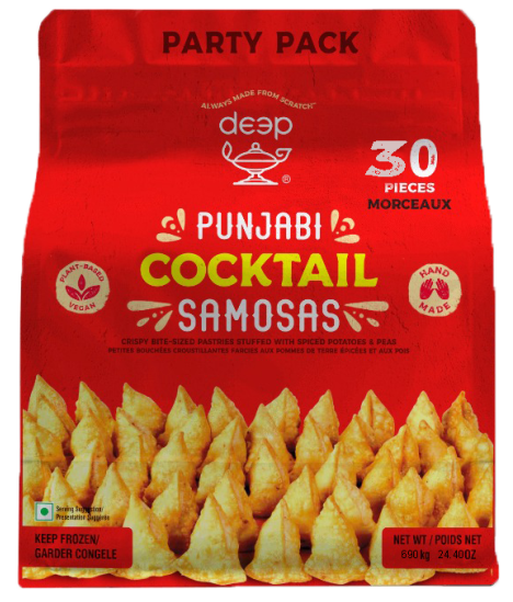       PUNJABI COCKTAIL SAMOSAS - 30PCS