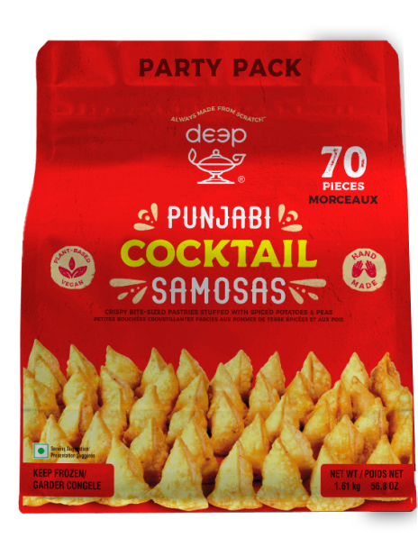       PUNJABI COCKTAIL SAMOSAS  - 70PCS