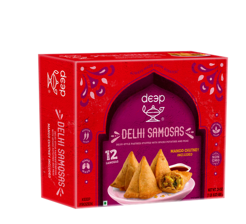 DELHI SAMOSA WITH CHUTNEY 