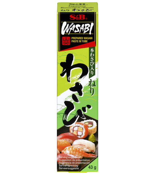 S&B Prepared Wasabi Paste in Tube 43g