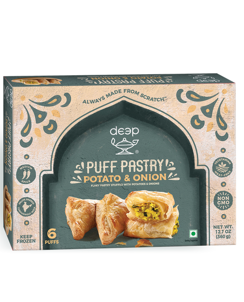 PUFF PASTRY POTATO & ONION