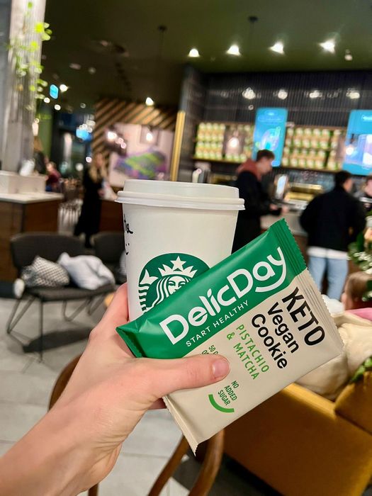 KETO Vegan Cookie - Pistachio & Matcha