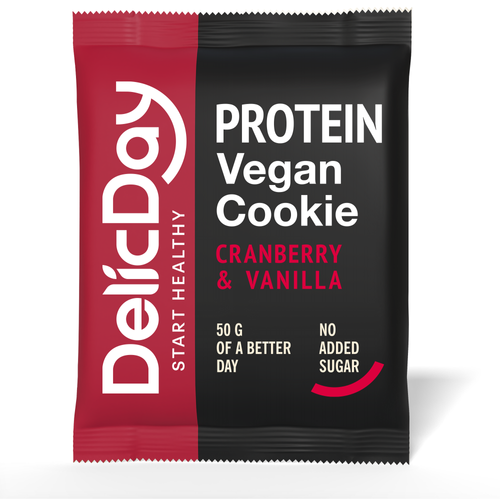 PROTEIN Vegan Cookie - Cranberry & Vanilla