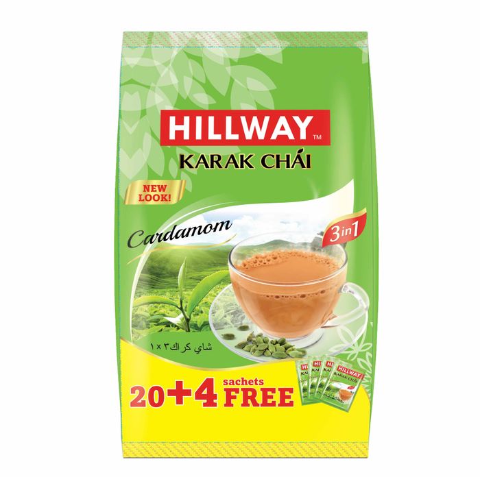 Hillway Karak Chai Cardamom & Hilway Karak Chai Masala with Ginger