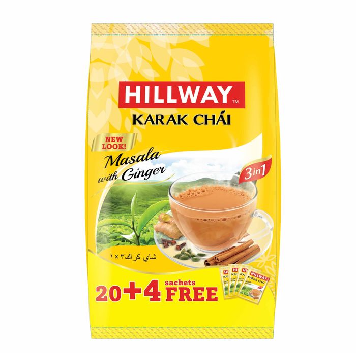 Hillway Karak Chai Cardamom & Hilway Karak Chai Masala with Ginger