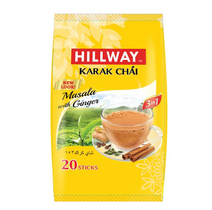 Hillway Karak Chai Cardamom & Hilway Karak Chai Masala with Ginger