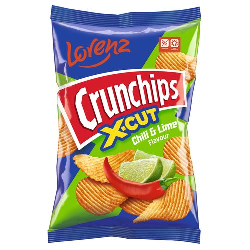 Lorenz X-cut Chilli & Lime - 12 Pack 130g