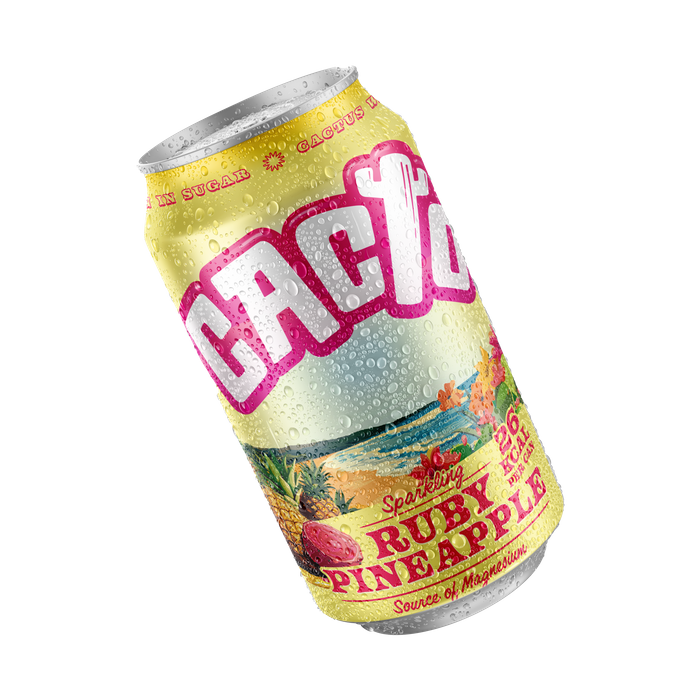 Pineapple & Prickly Pear - Low Sugar Soda