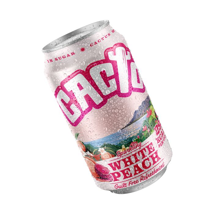 White Peach & Prickly Pear - Low Sugar Soda