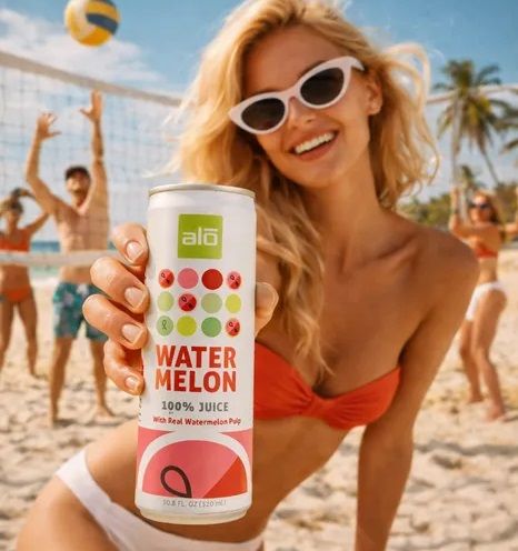 ALO 100% Juice Watermelon Juice with pulp