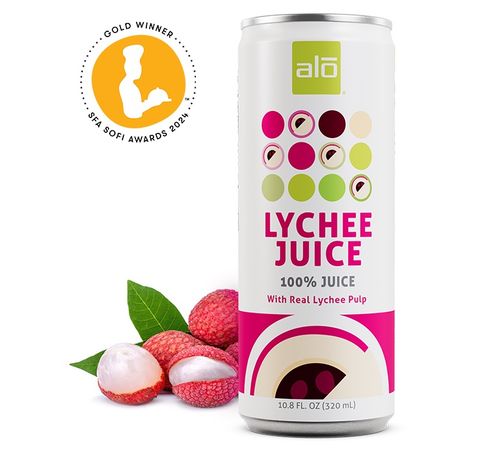 ALO 100% Juice Lychee Juice with pulp