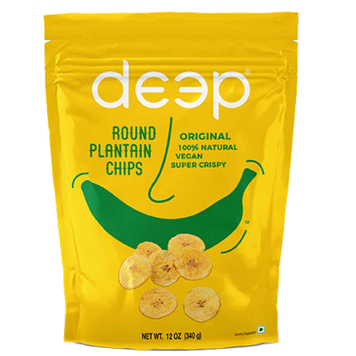 PLANTAIN CHIPS ROUND - ORIGINAL 