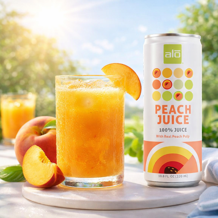 ALO 100% Juice Peach Juice with pulp