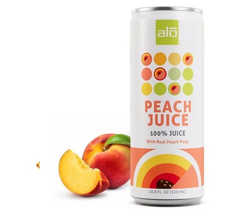 ALO 100% Juice Peach Juice with pulp
