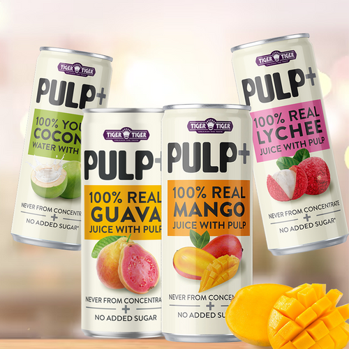 Pulp+ 100% Real Juice with Pulp