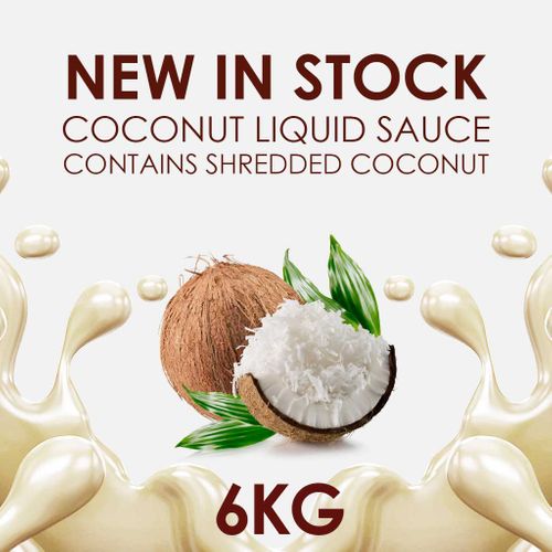 Liquid Coconut Sauce - with Shredded Coconut 6kg