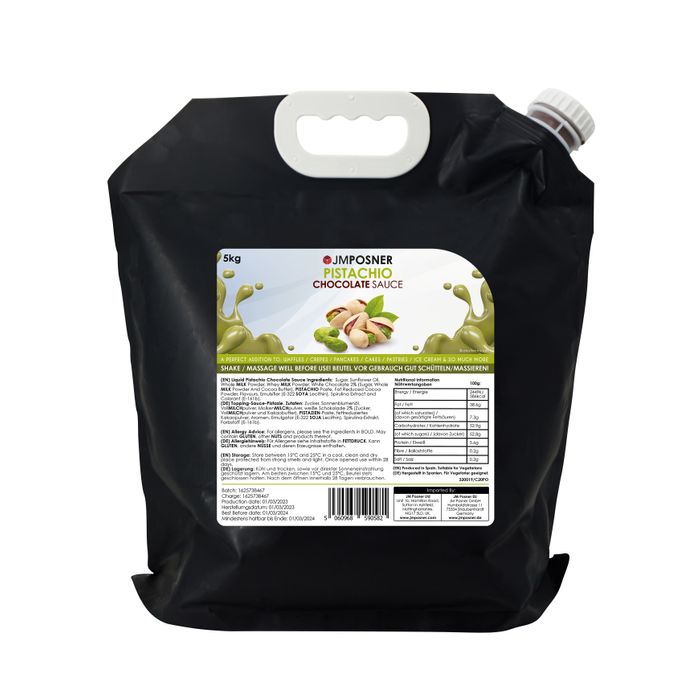  Liquid Pistachio Chocolate Sauce 5kg Bag