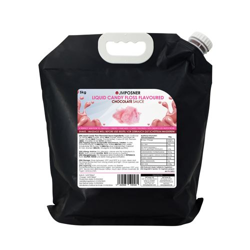  Liquid Candy Floss Flavoured Chocolate Sauce 5kg Bag