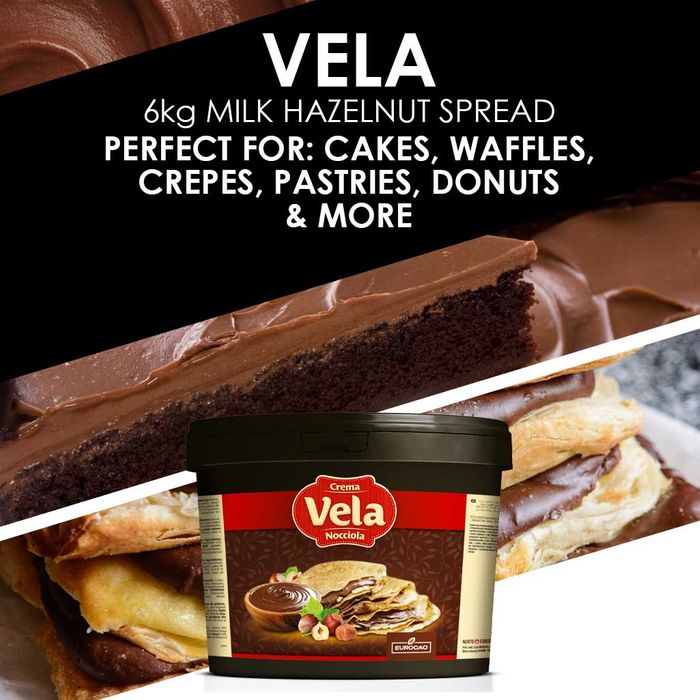  Milk Chocolate Hazelnut Spread - Vela