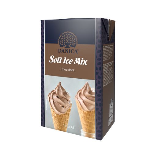 Luxury Soft Serve Chocolate Ice Cream Mix