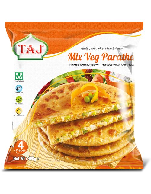 Mixed Vegetables Paratha