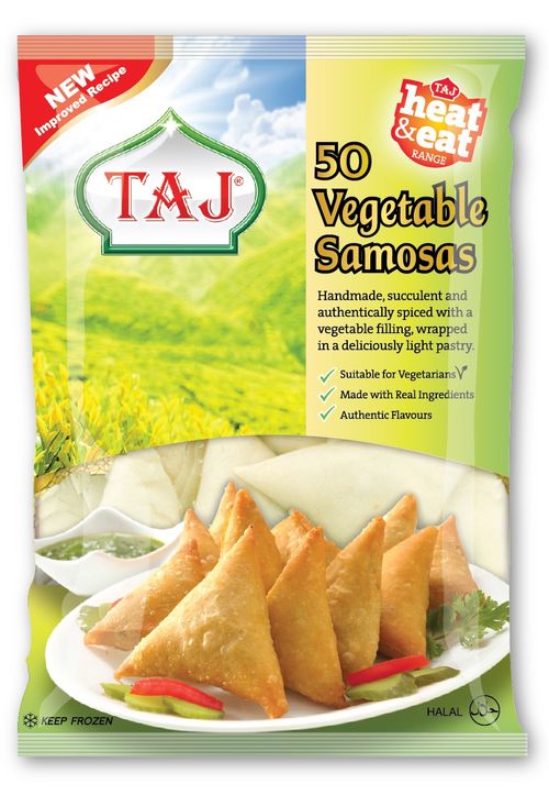 Vegetable Samosa 50 Pack