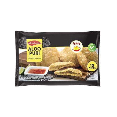 Crown Farms Aloo Puri 10pcs 500g