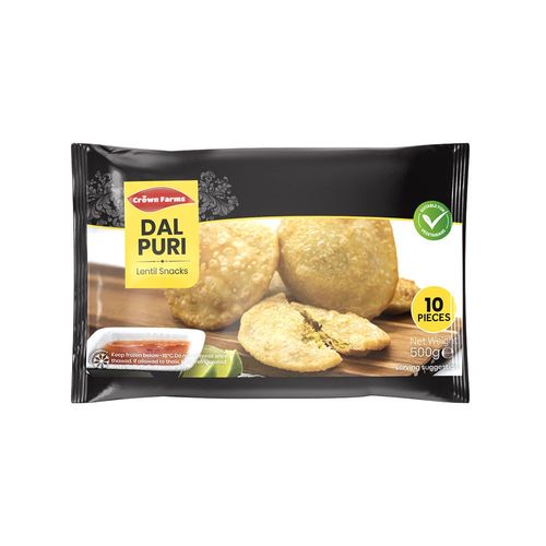 Crown Farms Dal Puri 10pcs 500g