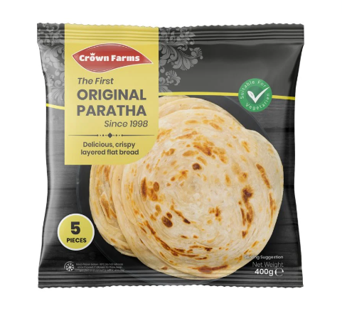 Crown Farms Plain Paratha 