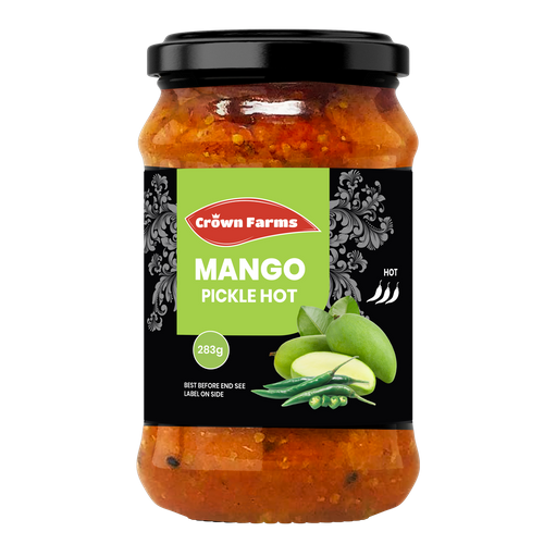 Crown Farms Mango Pickle Hot 350g