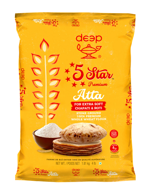5 Star Premium Atta - 04 LBS