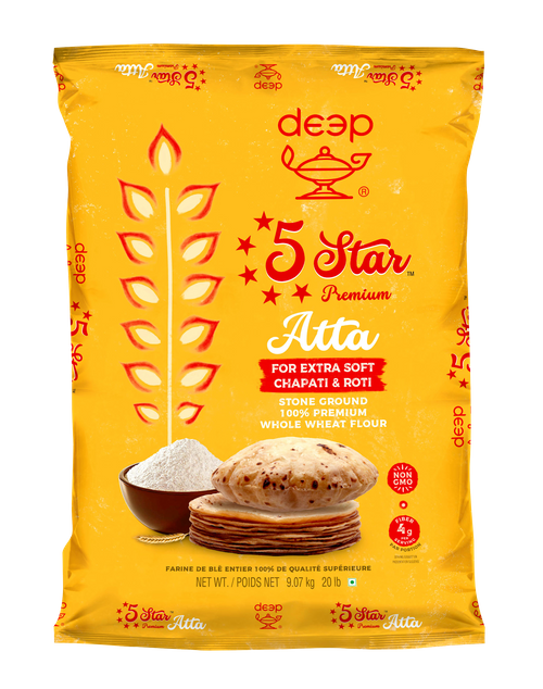 5 Star Premium Atta - 20 LBS 
