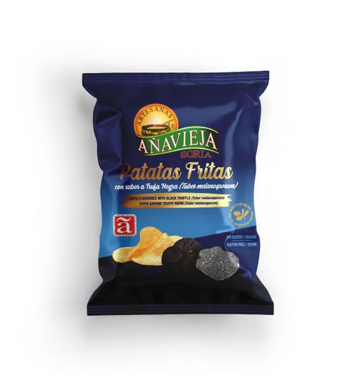 Chip Flavoured with Black Truffle (Tuber melanosporum)